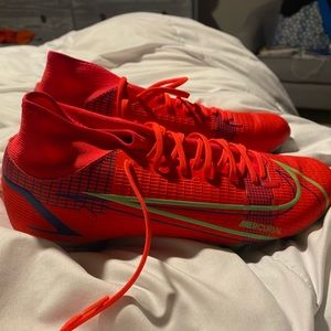 Nike Mercurial Superfly 8 Academy FG Soccer Cleats Womens Size US 8